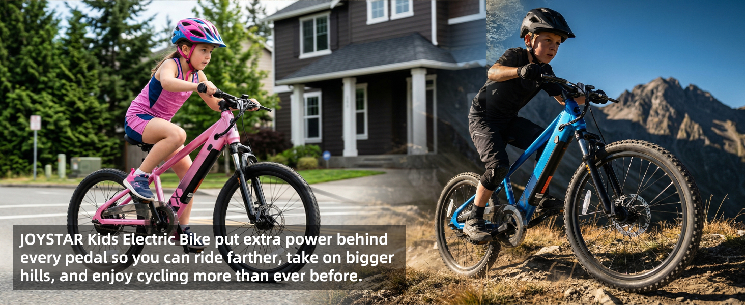 Ebike electric bike electric bicycle electric mountain bike boys girls children 20inch