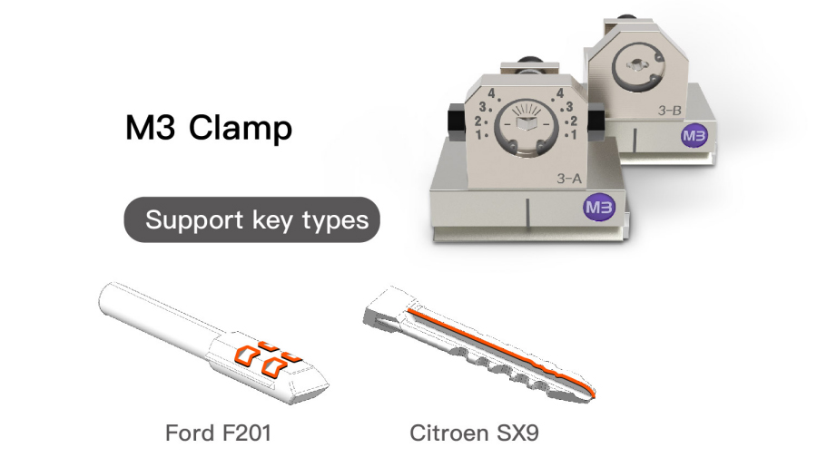 Smart 2-in-1 M5 Clamp and Multi-purpose Clamps