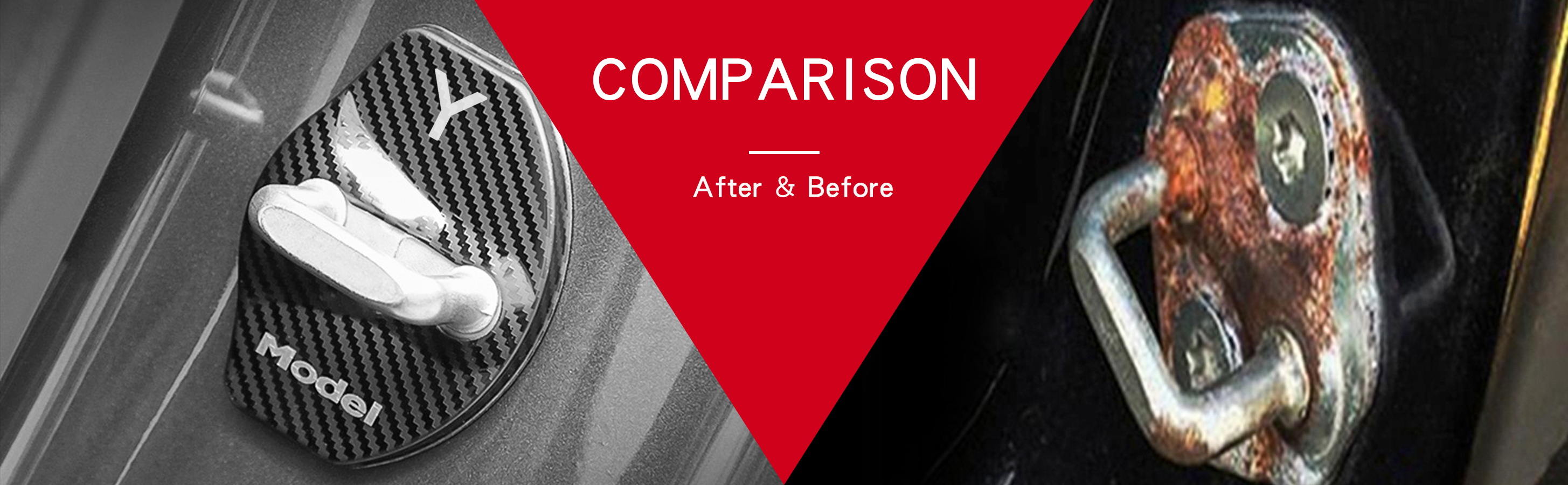 Tesla Model Y Door Lock Cover