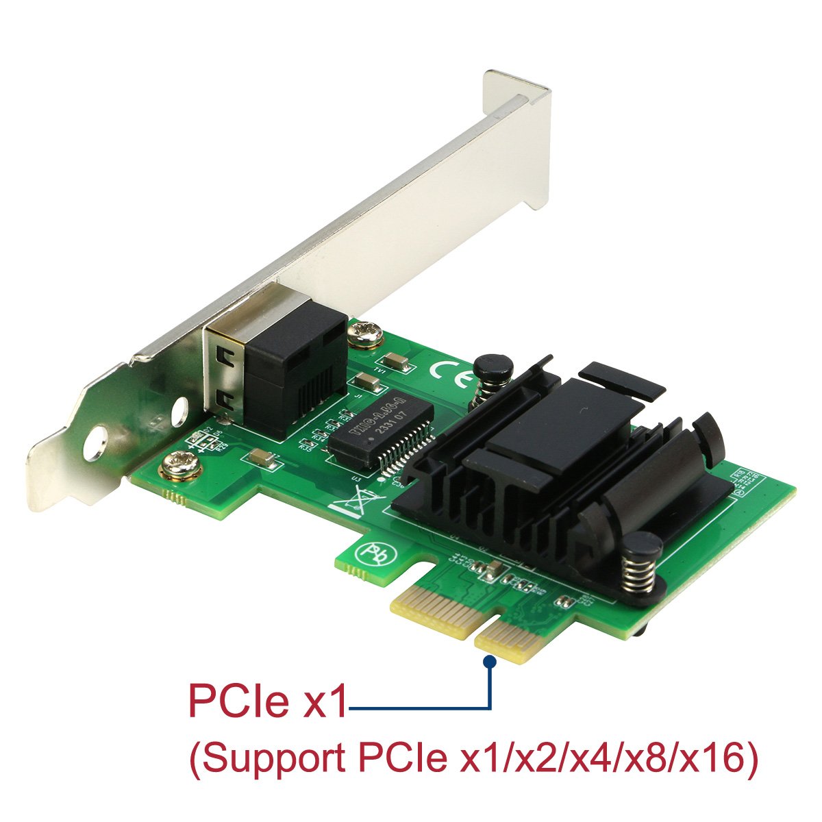 PCIe to 2.5 Gigabit Ethernet Network Adapter