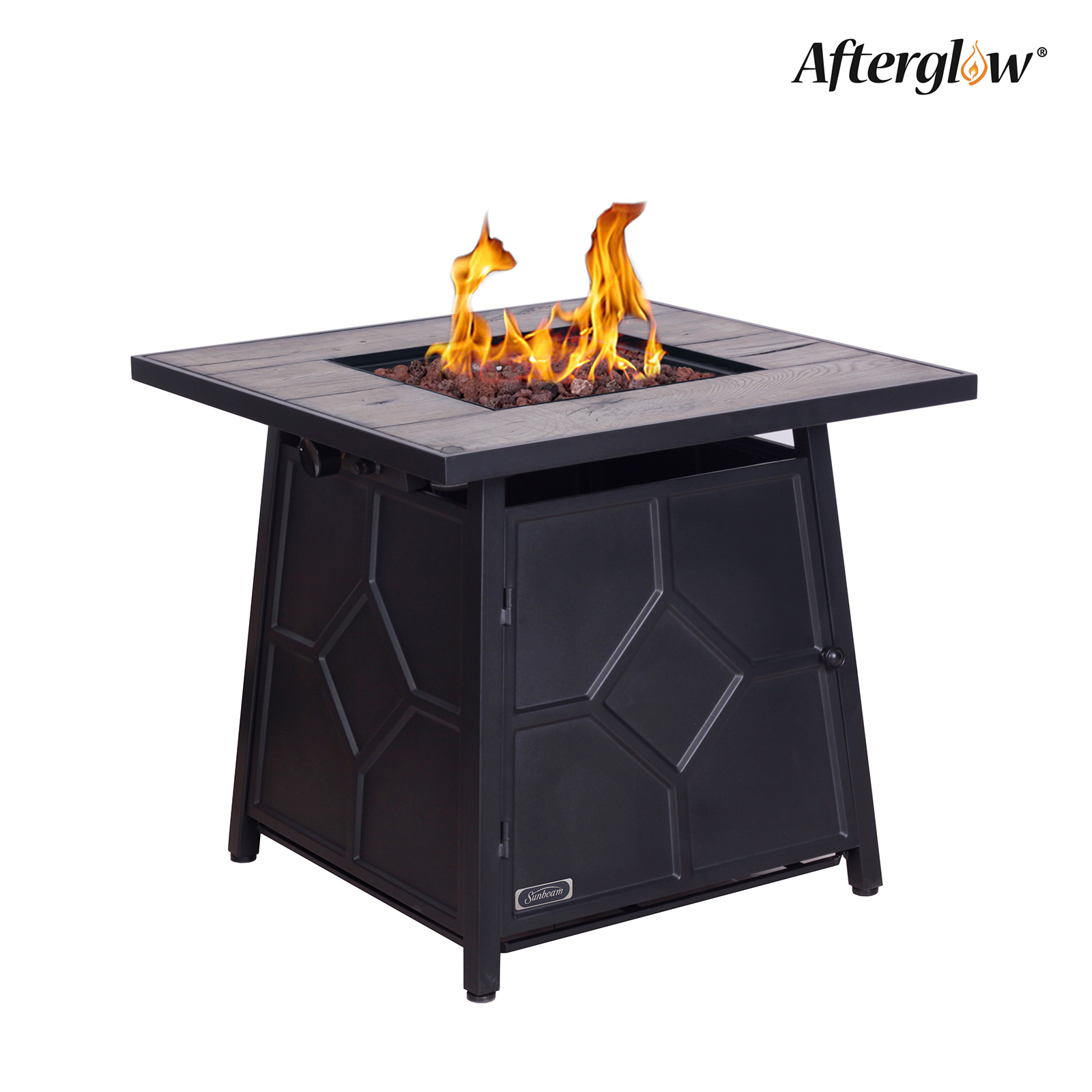 40000 BTU metal base fire table