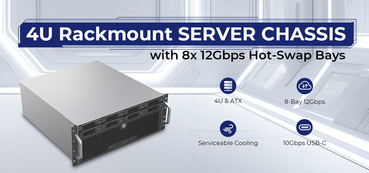 Rosewill RSV-H408 4U Rackmount Server Chassis