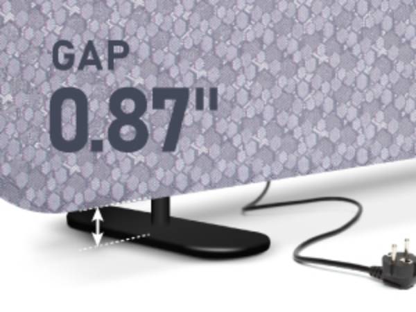 desk divider clutter free