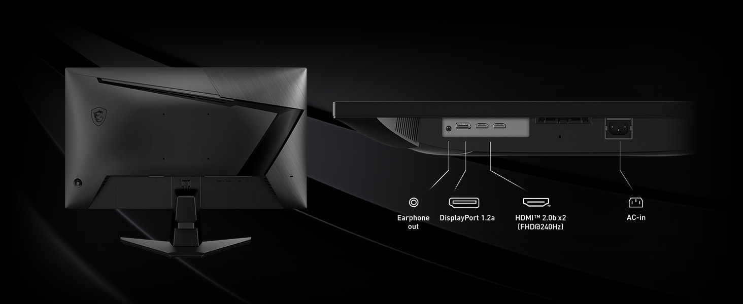 MSI MAG255XFV Gaming Computer Monitor