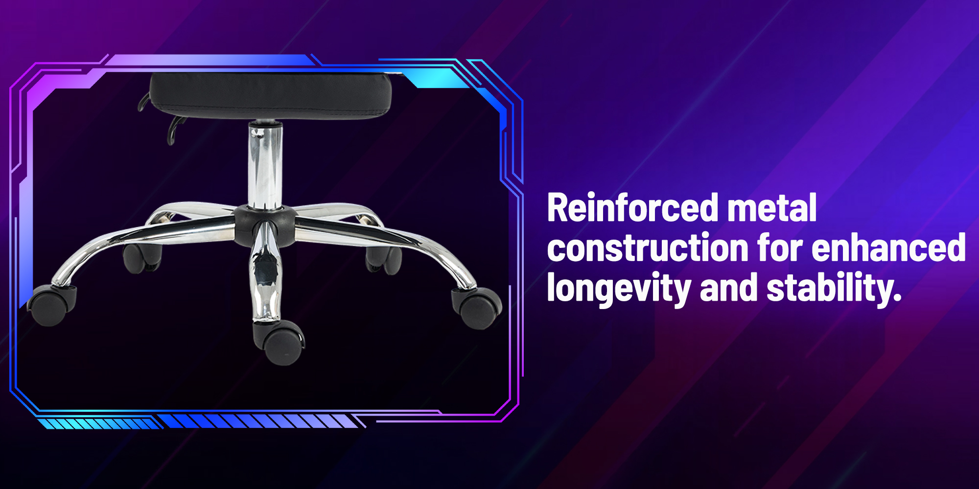 Reinforced metal construction