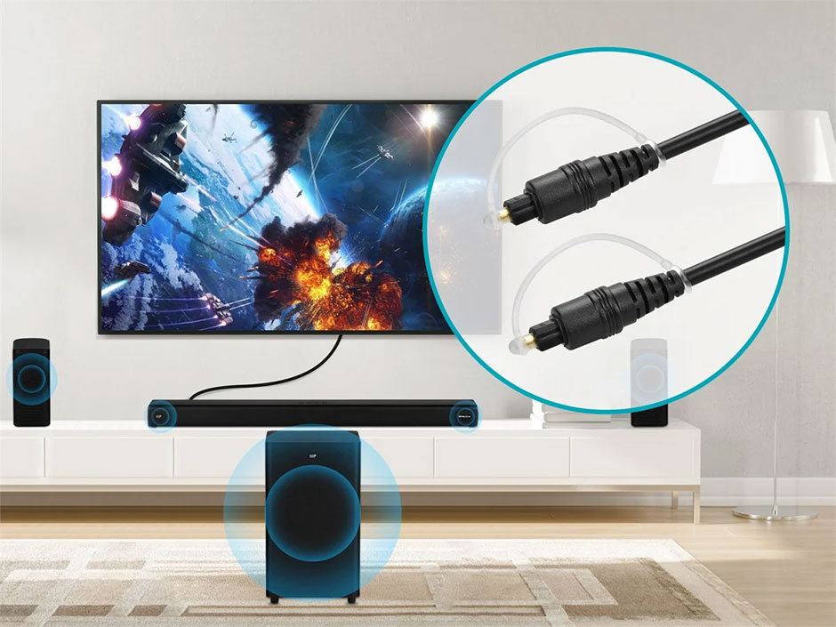 Monoprice 1419 S/PDIF (Toslink) Digital Optical Audio Cable