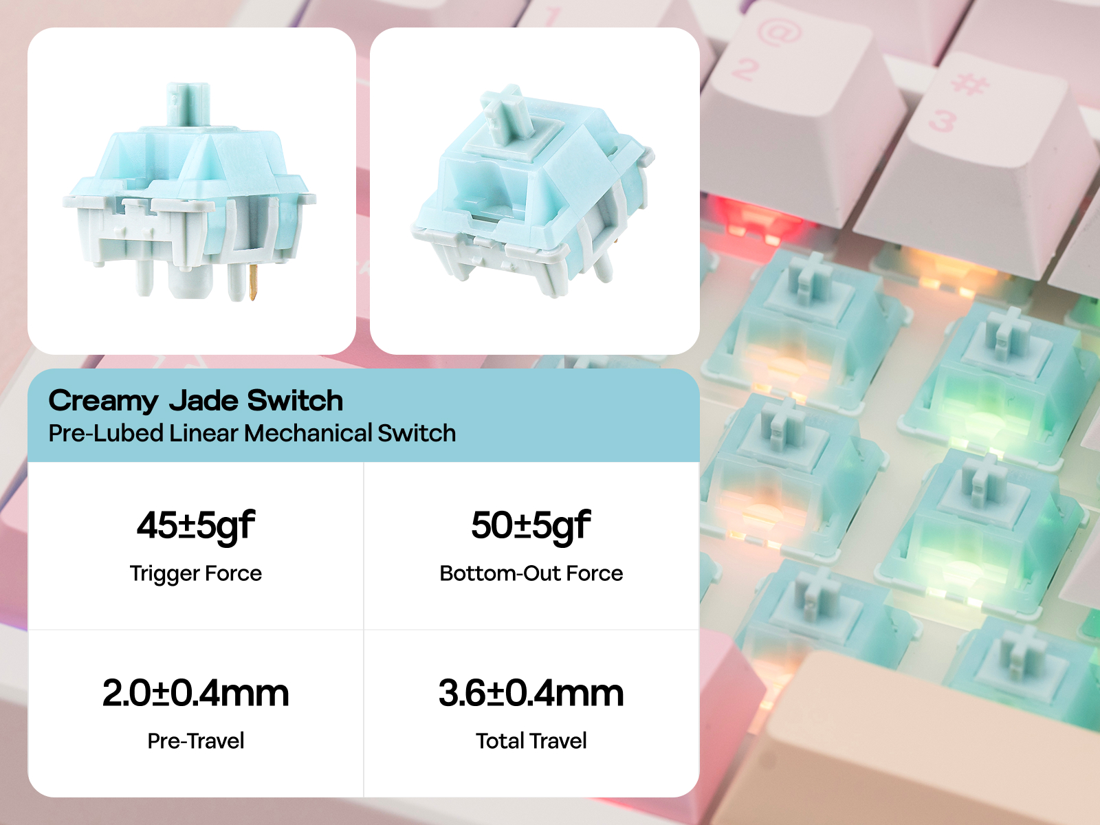 Pre-Lubed Linear Switch