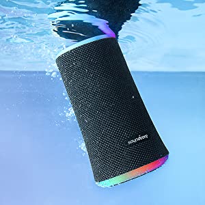 Anker Soundcore Flare 2 Bluetooth Speaker, with IPX7 Waterproof