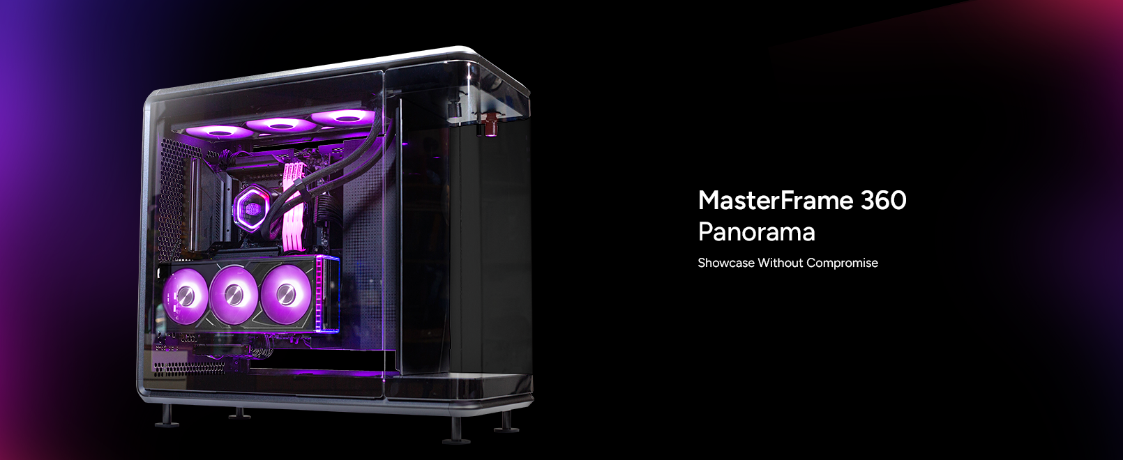 Cooler Master MasterFrame 360 Panorama ATX Mid-Tower PC Case
