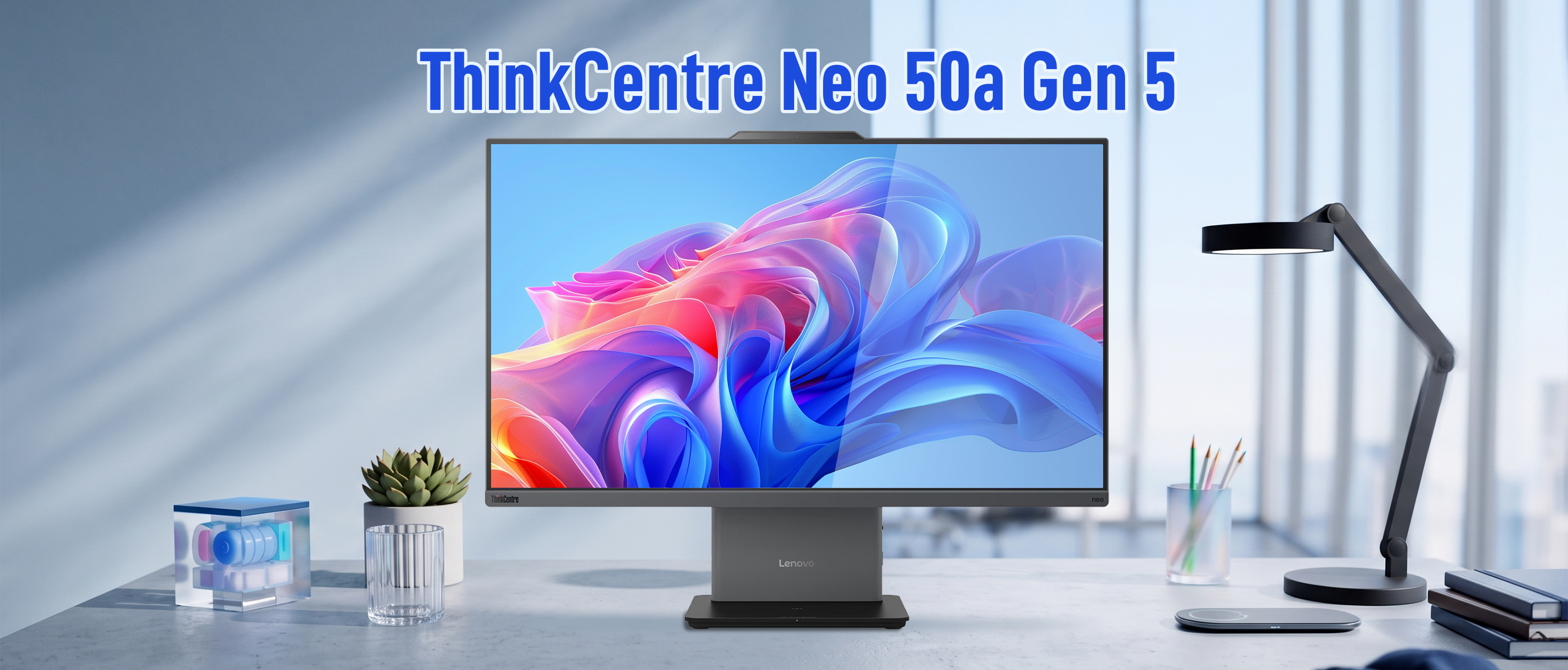 Lenovo ThinkCentre 27" All-in-One, Intel Core i7-13620H