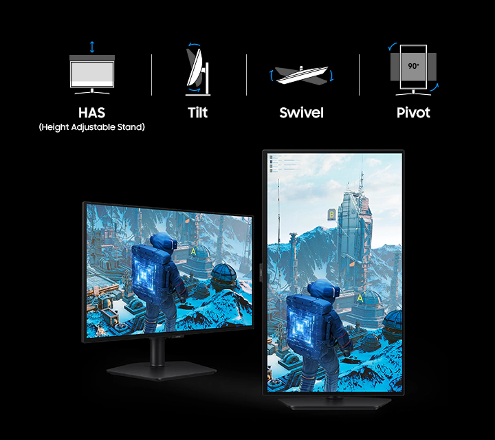 32 Inch Odyssey OLED G7 G73SH 4K UHD 165Hz / FHD 330Hz Gaming OLED
