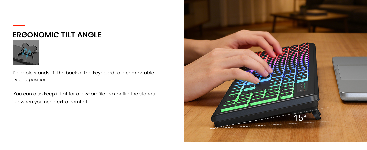 Wireless Keyboard and Mouse Combo