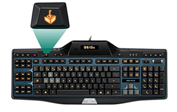 Logitech 920-004967 G510s Gaming Keyboard with Game Panel LCD