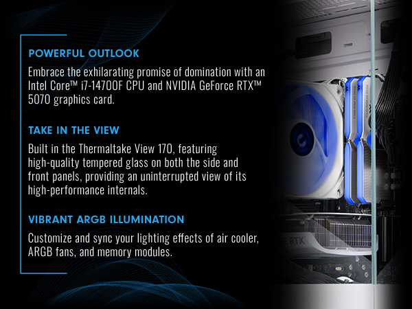 Thermaltake NE i1470S-V170S Gaming Desktop PC