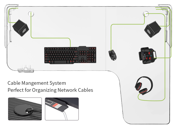 Built-In Cable Management System
