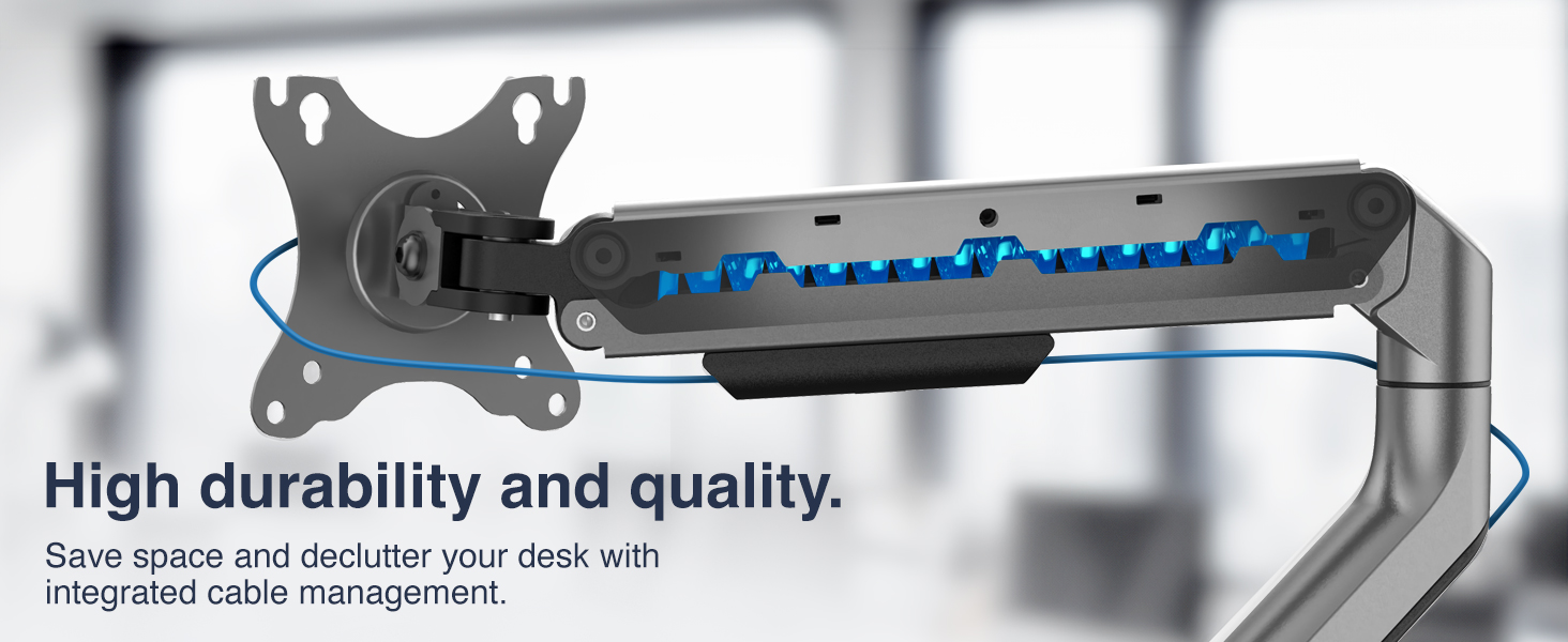 Desky Dual Spring Eco Monitor Arm