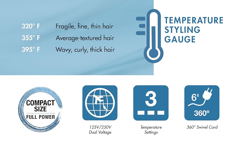 BaBylissPRO Nano Titanium Compact Full Power Curling Wand