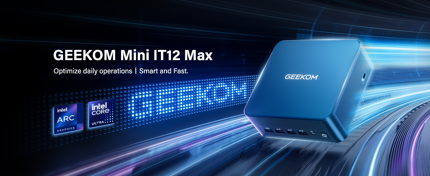 GEEKOM Mini IT12 MAX Mini PC 