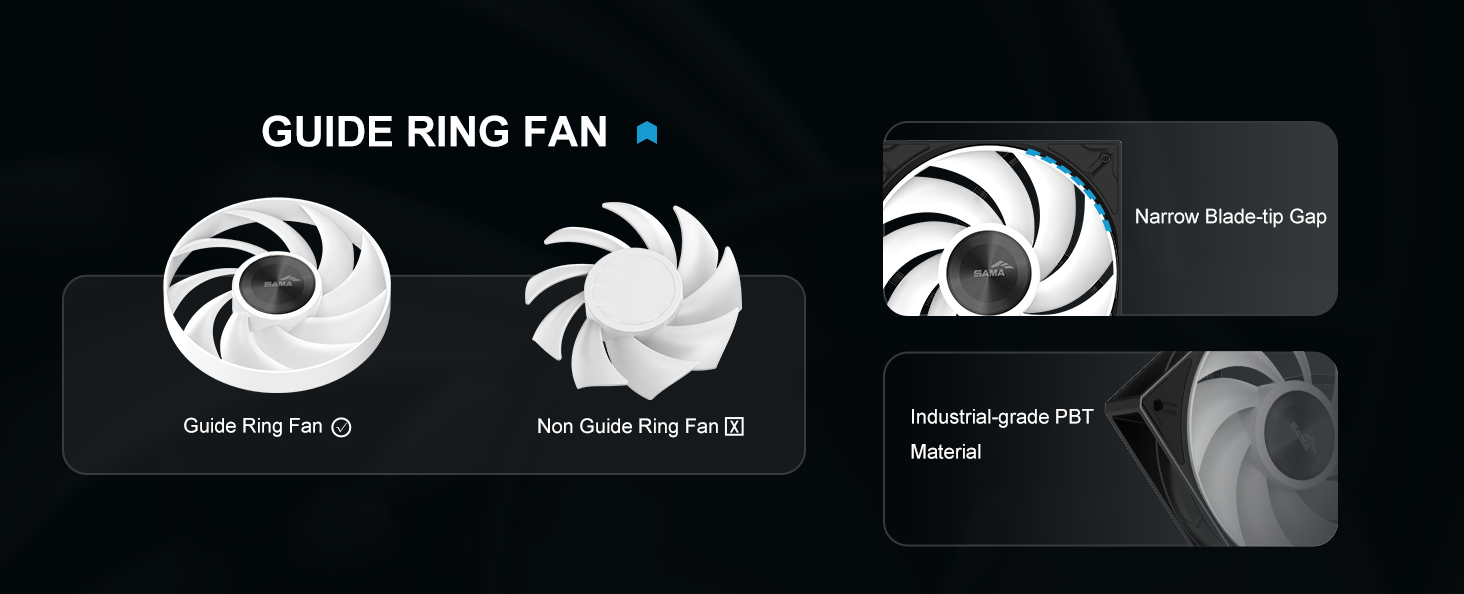 SAMA A60L Dual-Tower CPU Air Cooler