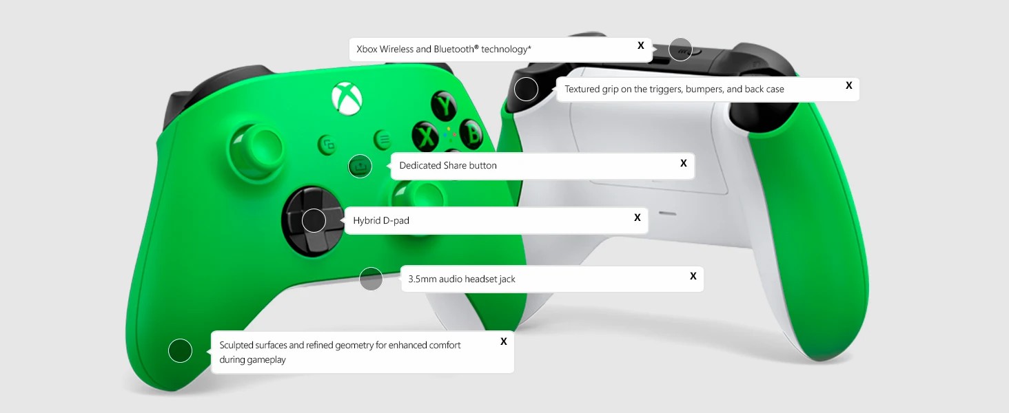 Xbox Controller Velocity Green-4