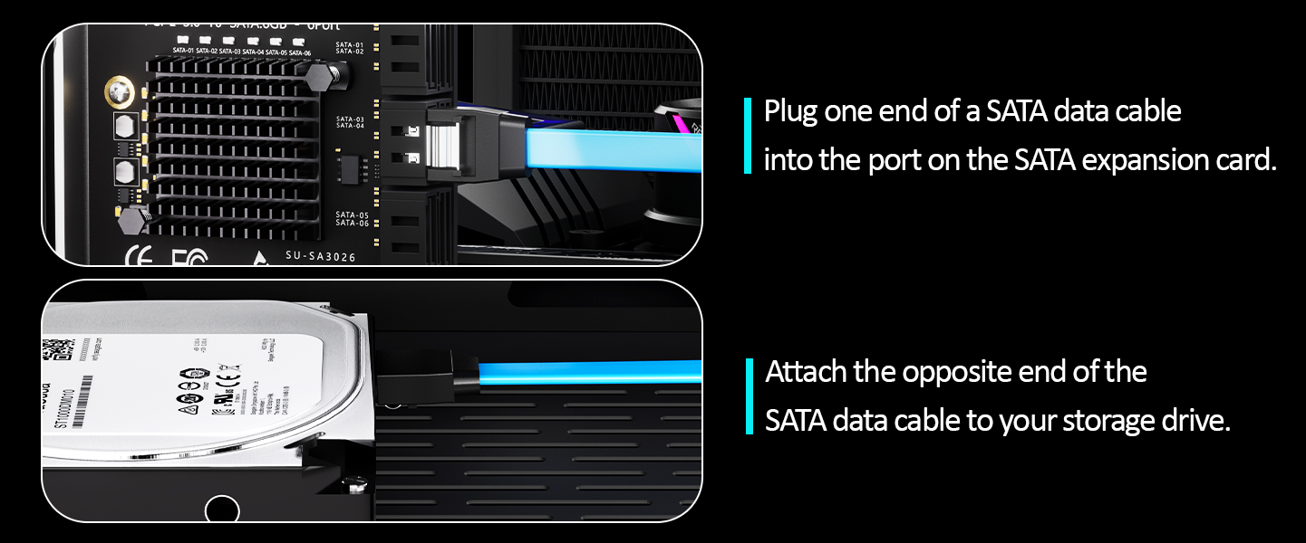 6 port pcie sata adapter