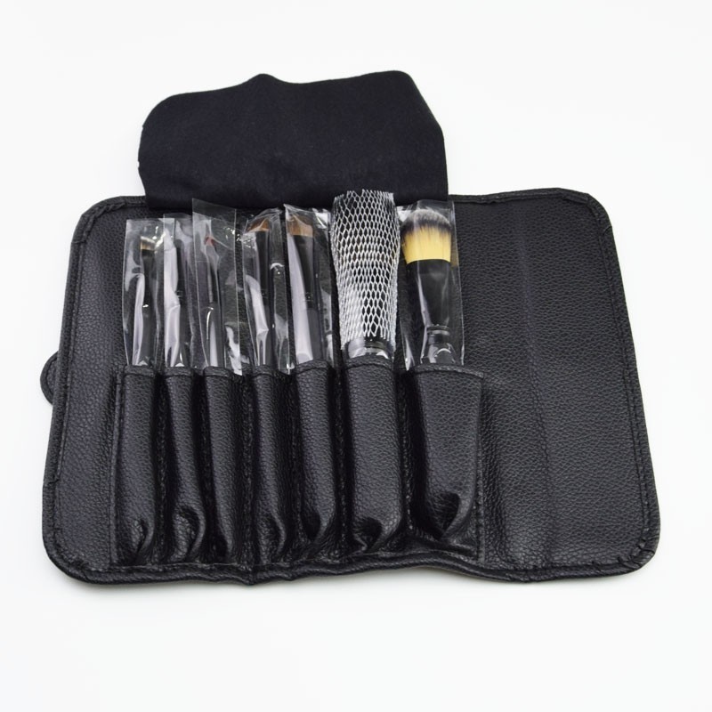 Makeup Brush Set with PU Case for Beginners