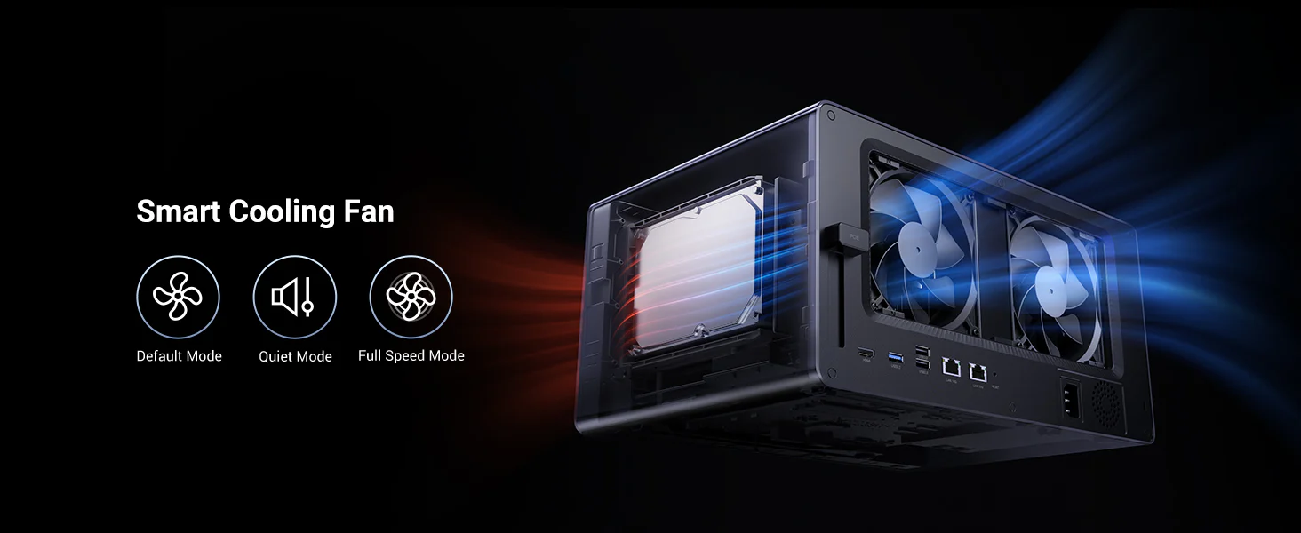 UGREEN NASync DXP8800 Plus 8-Bay Thunderbolt™ NAS