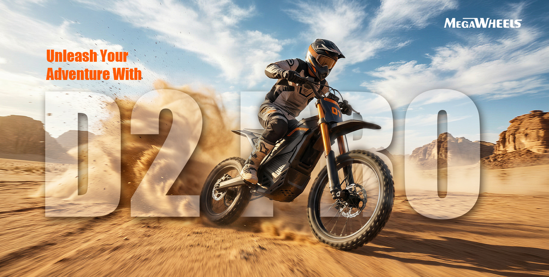 MEGAWHEELS D2 Pro dirt bike