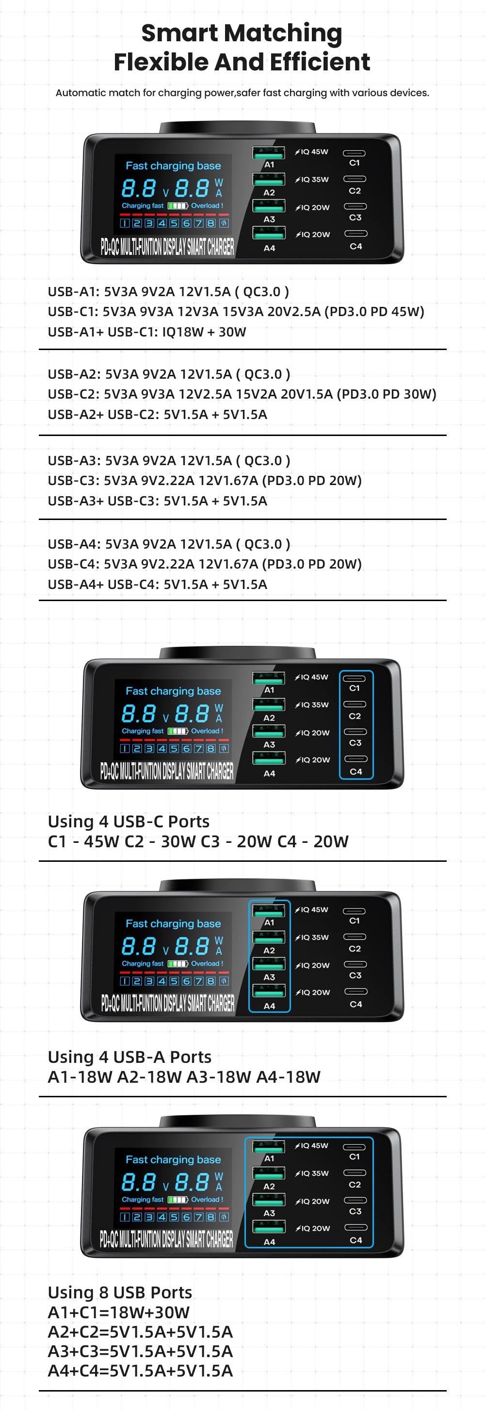 Jansicotek 8 Port Charging Station