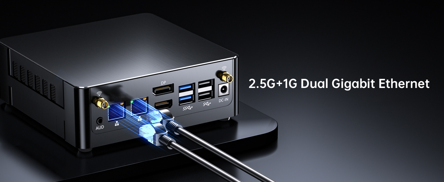 2.5G+1G Dual Gigabit Ethernet