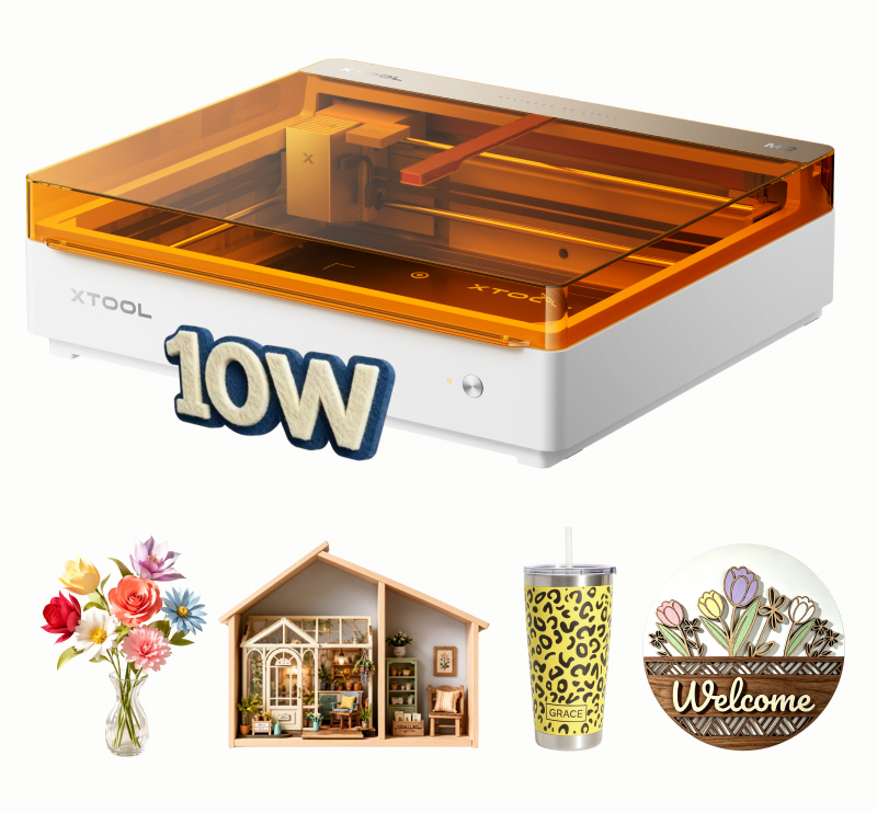 xTool M2 Color Craft Laser Cutter & Engraver