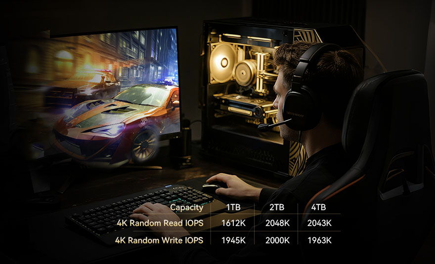 KingSpec OneBoom X500 PCIe 5.0 NVMe M.2 SSD