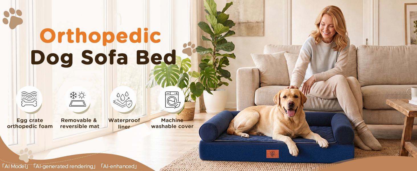 GTPLAYER Dog Bed
