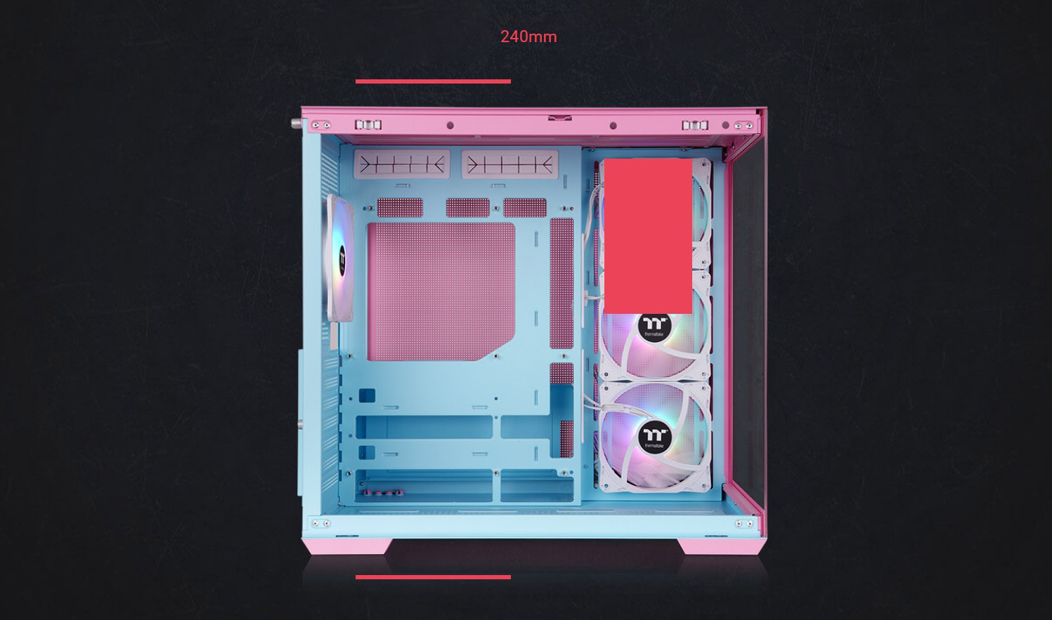 Thermaltake View 380 TG ARGB Mid Tower Chassis