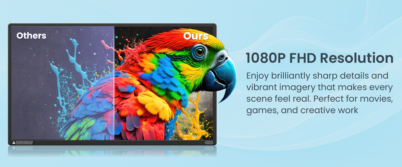 1080P FHD Resolution