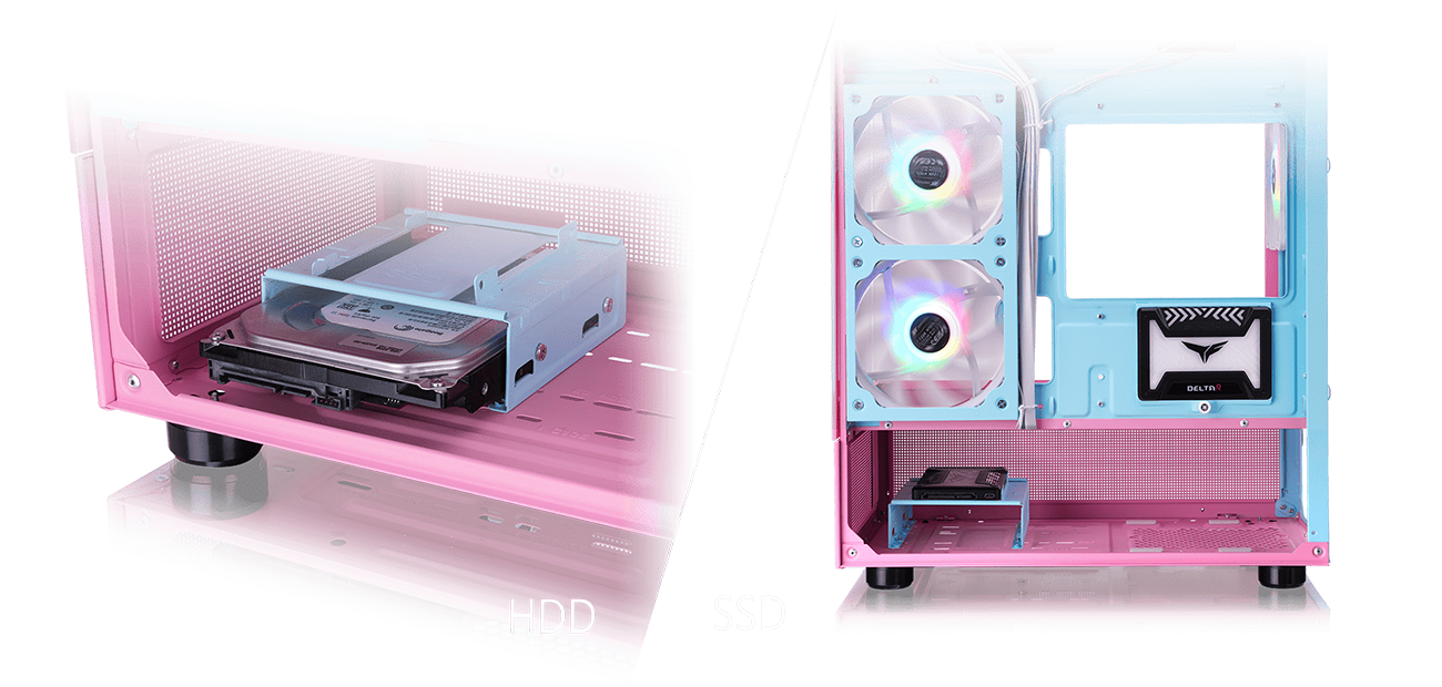 Thermaltake View 170 TG ARGB m-ATX Chassis