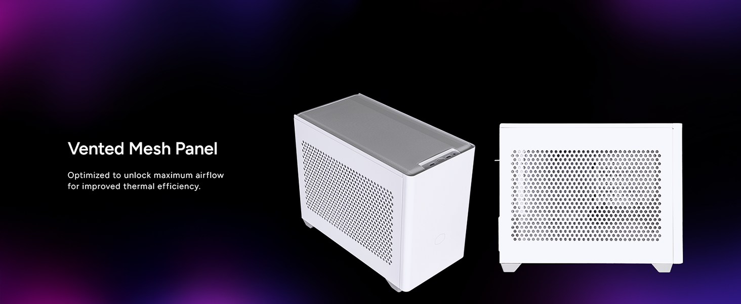 Cooler Master NR200 White SFF Small Form Factor Mini-ITX Case 