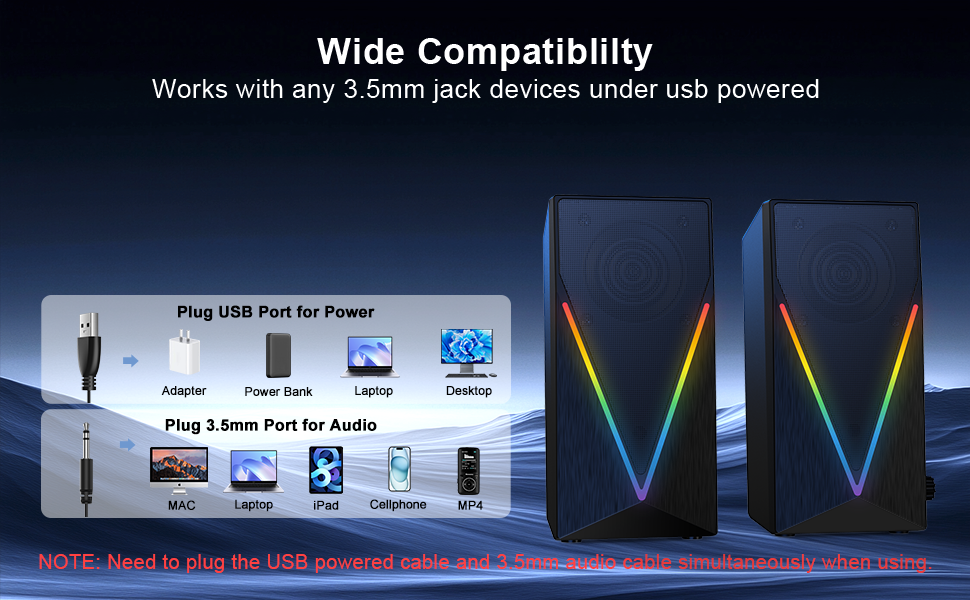 Compatible with any computer, desktop, laptop, any system