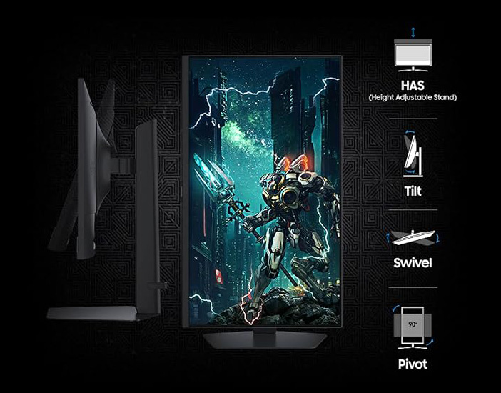 SAMSUNG Odyssey G6 G60F QHD Resolution Gaming Monitor