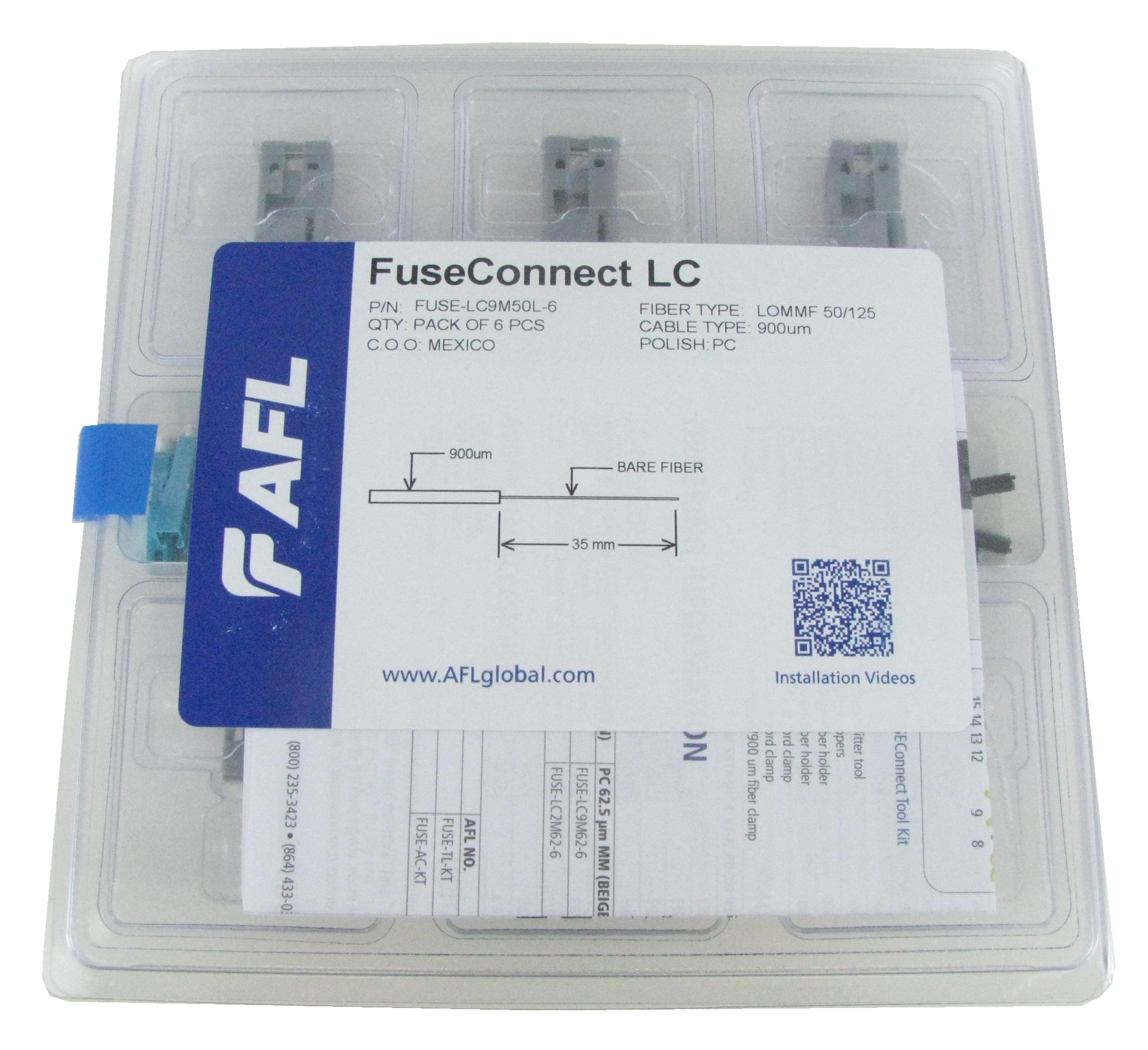 FUSE-LC9M50L-6 product and packaging