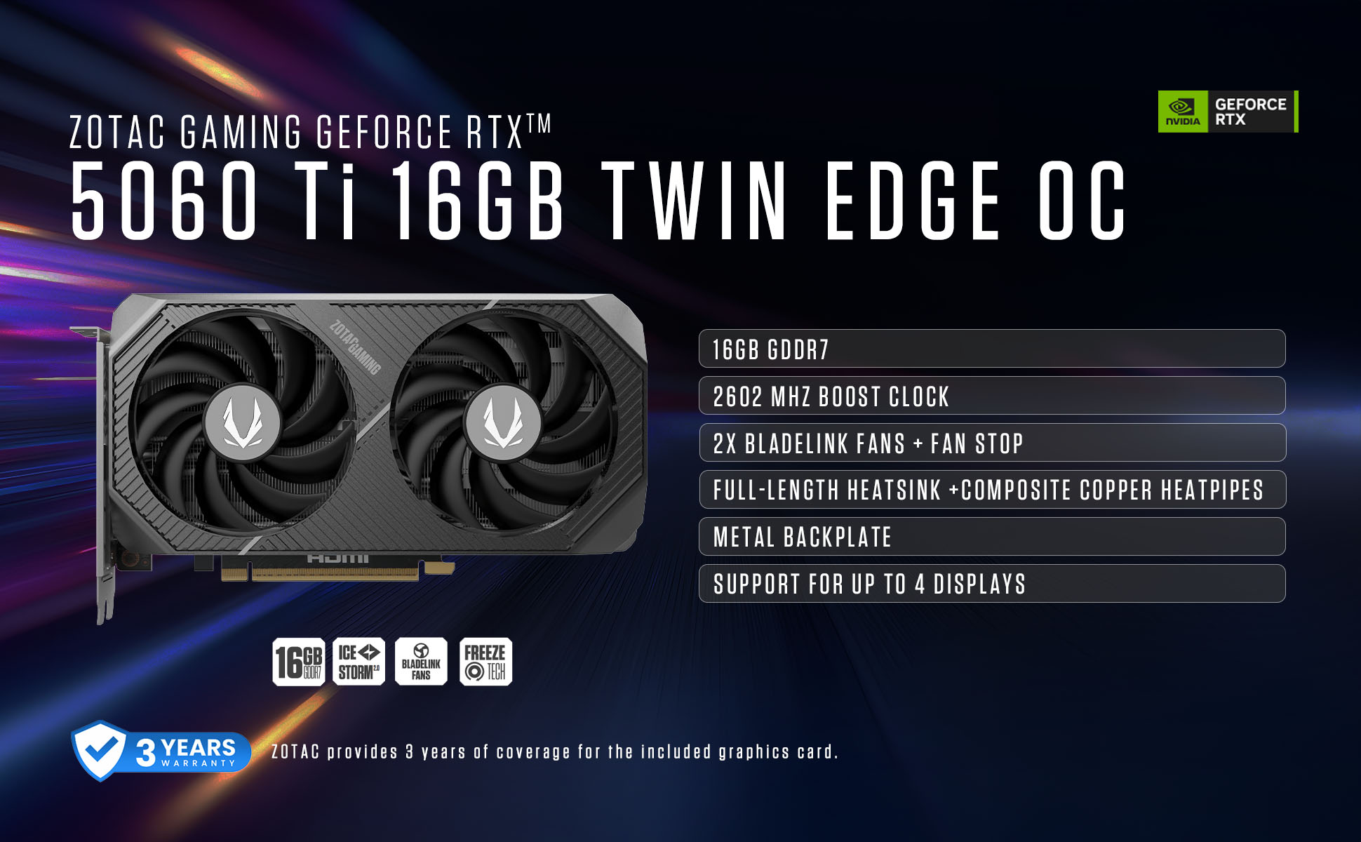 ZOTAC MEK 5060 Ti 16GB Gaming PC