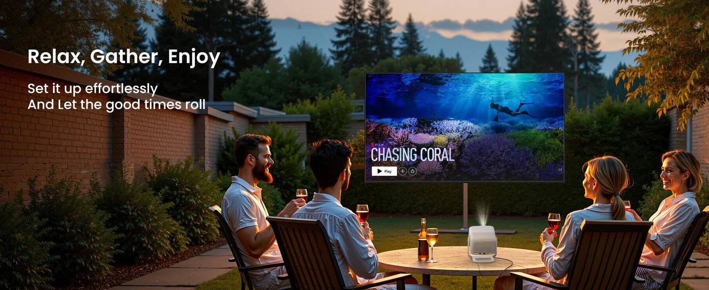 JmGO N1S Nano Mini Portable Projector