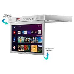 flip down smart tv