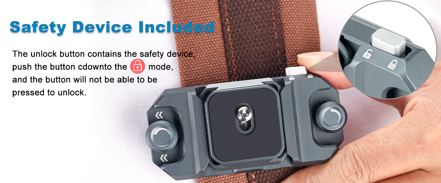 Camera Backpack Strap Clip