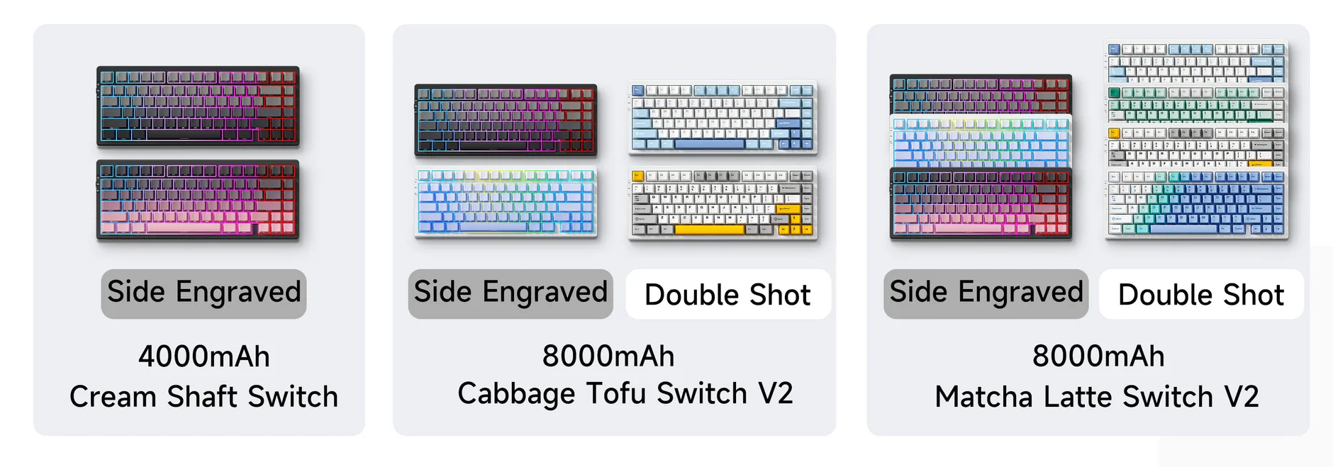 MCHOSE G75 PRO 75% Wireless Mechanical Keyboard
