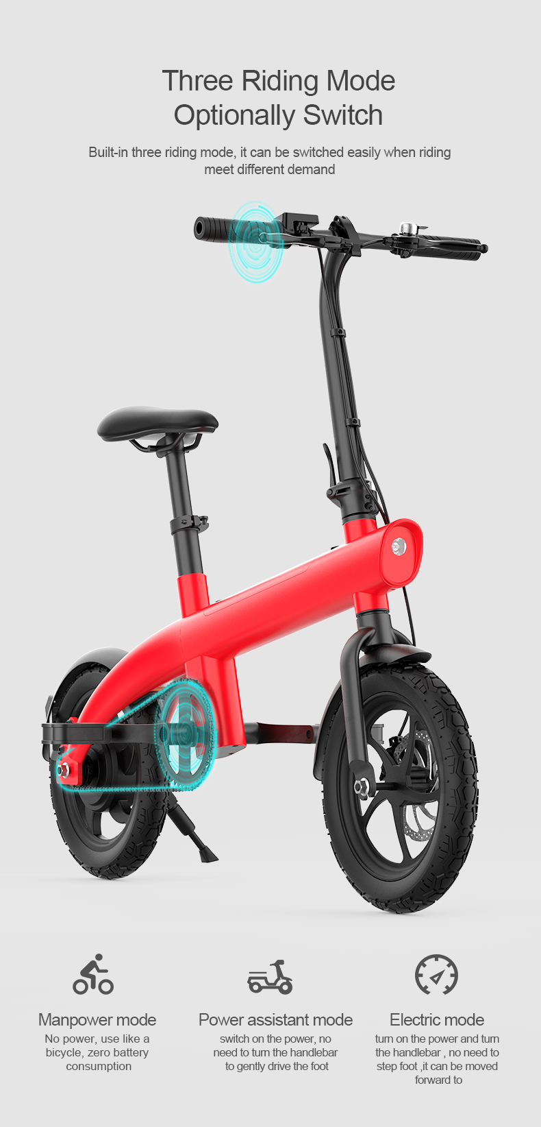 3 mode riding