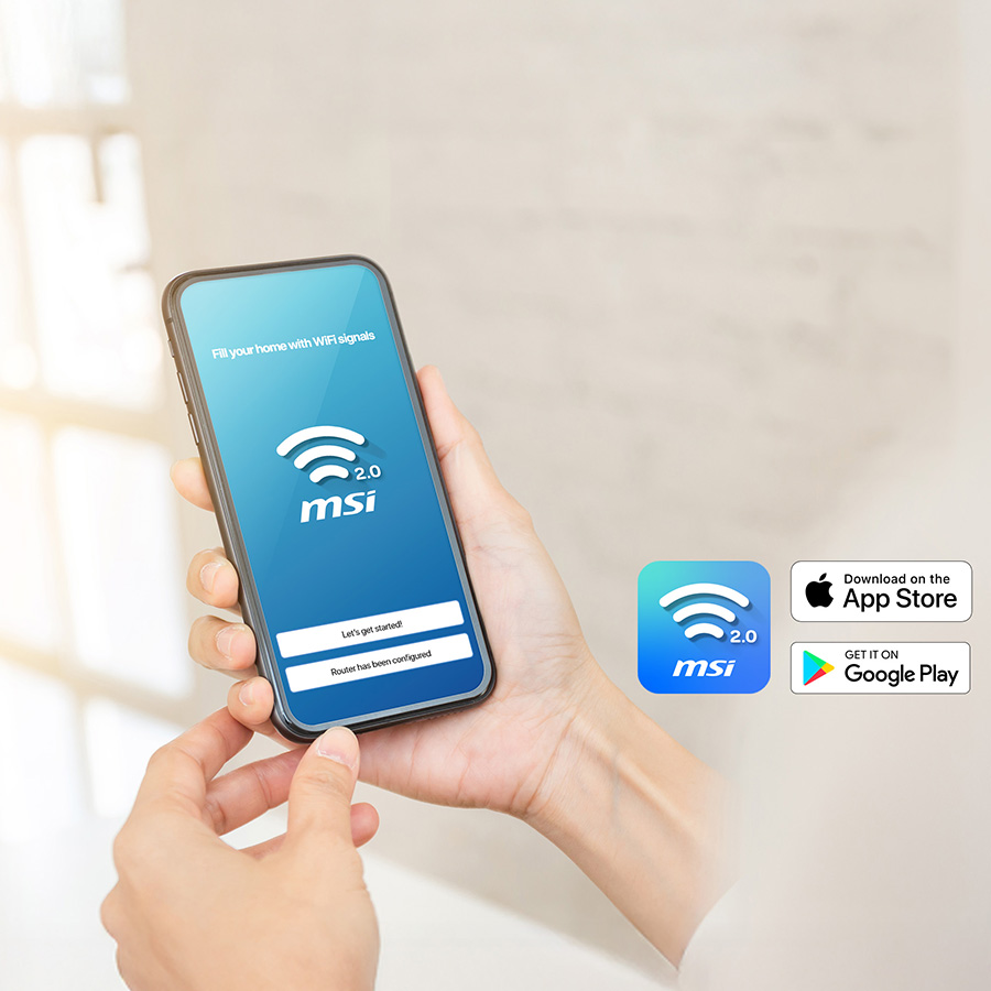 MSI Roamii BE Pro Mesh System 2-Pack