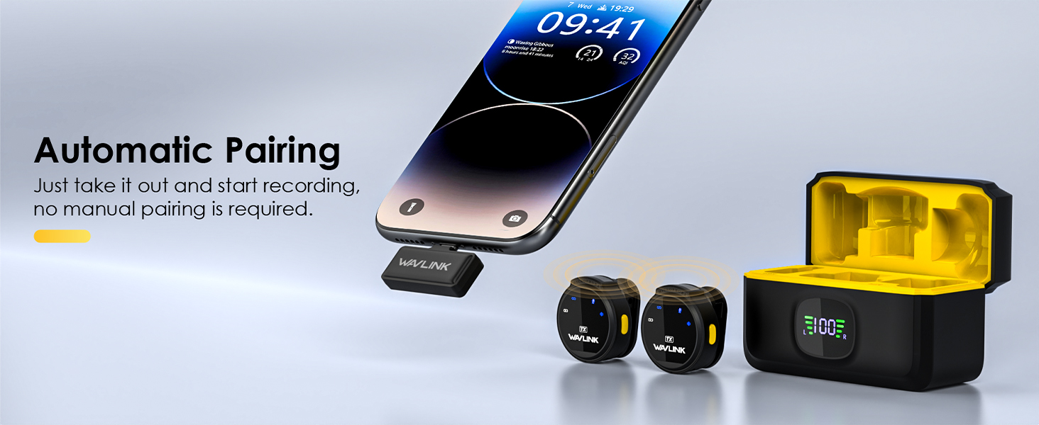 wireless lavalier microphone