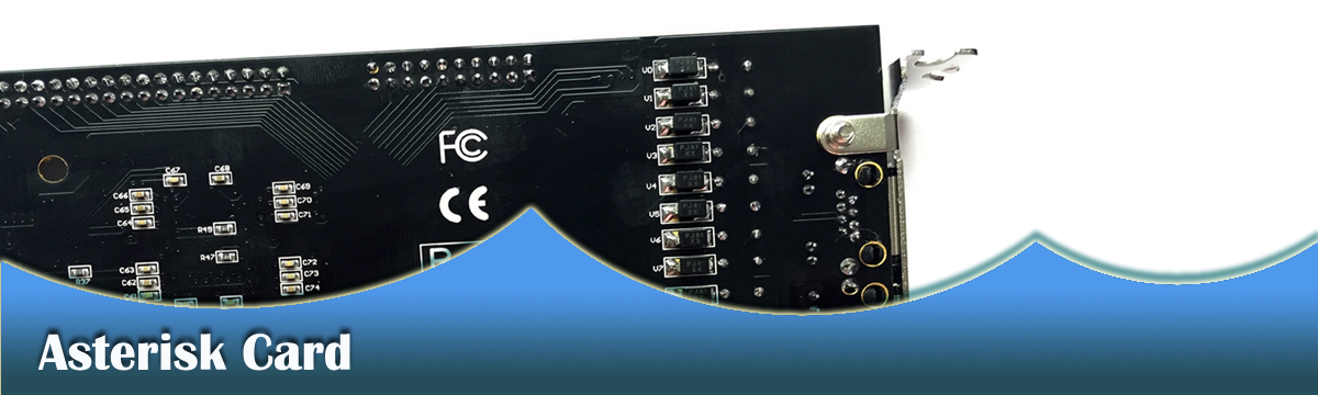 Asterisk card te420e