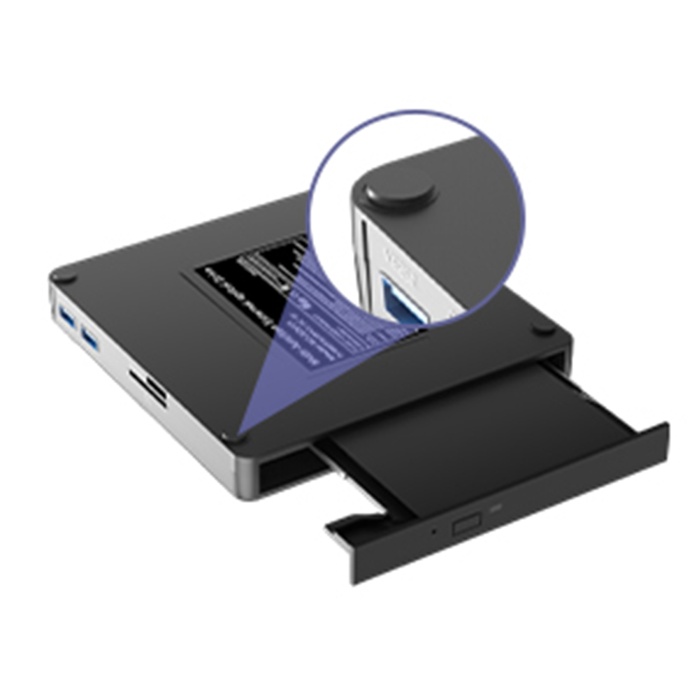 Anti-slip Rubber Feet The Blu-ray player is also fitted with non-slip rubber feet for added stabilit